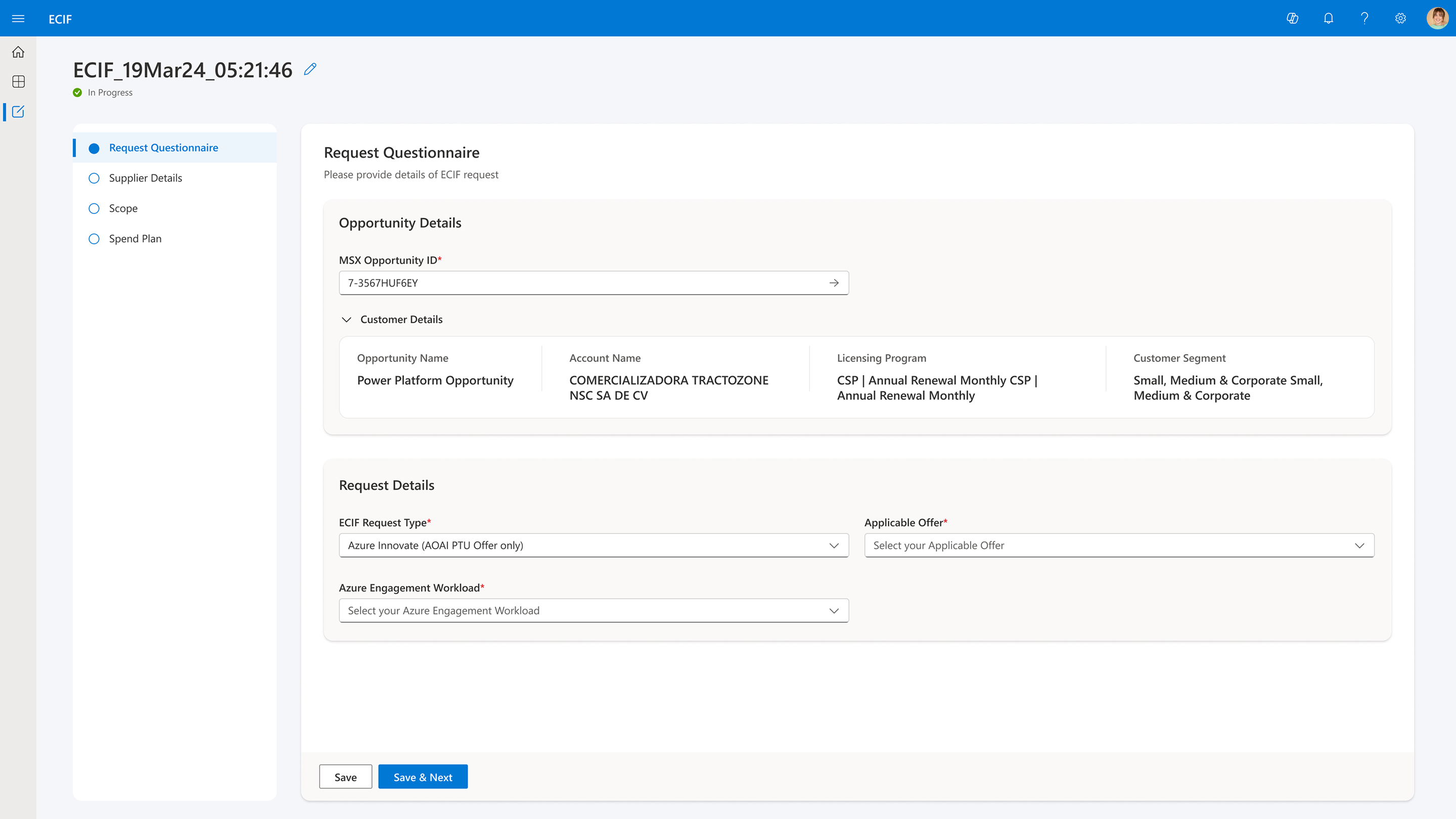 ECIF early exploration 1