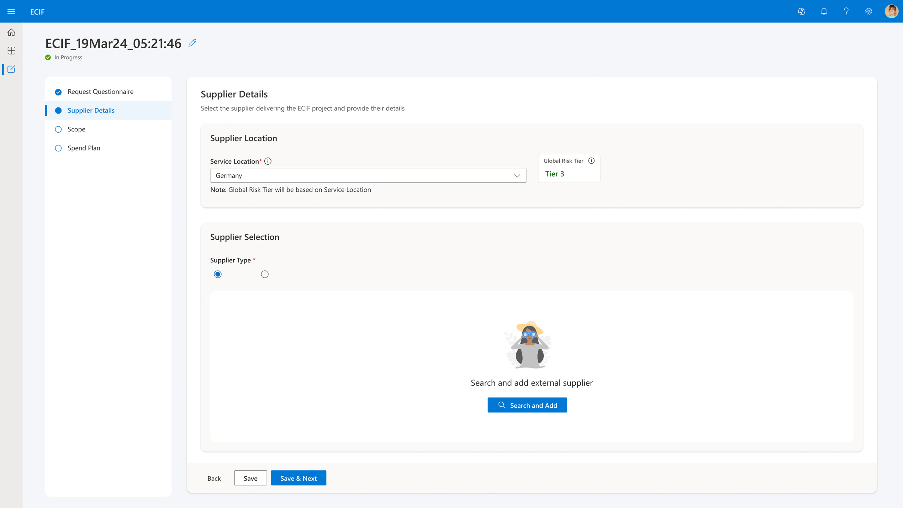 ECIF early exploration 2