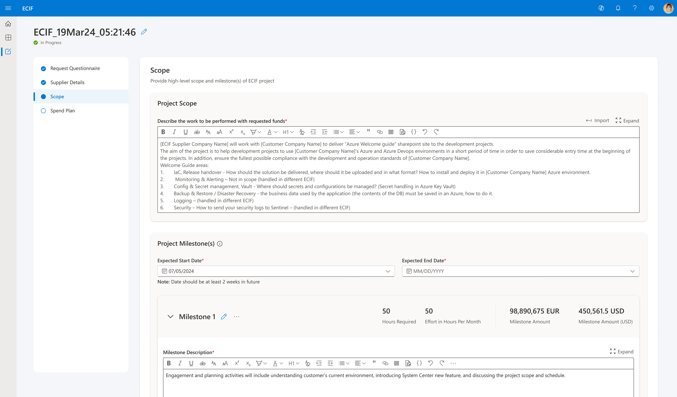 ECIF early exploration 3