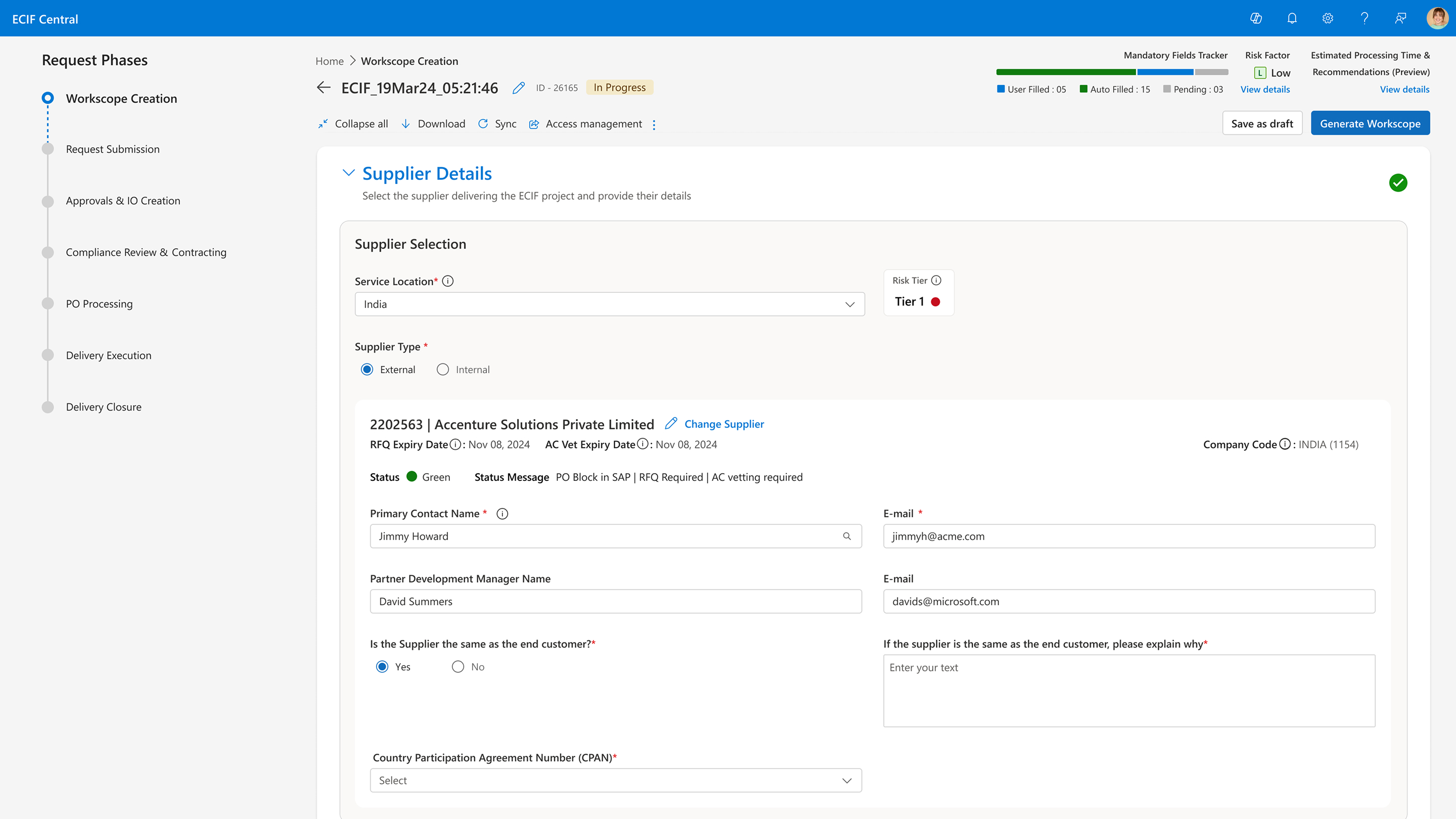 Sellers & Suppliers full flow 3