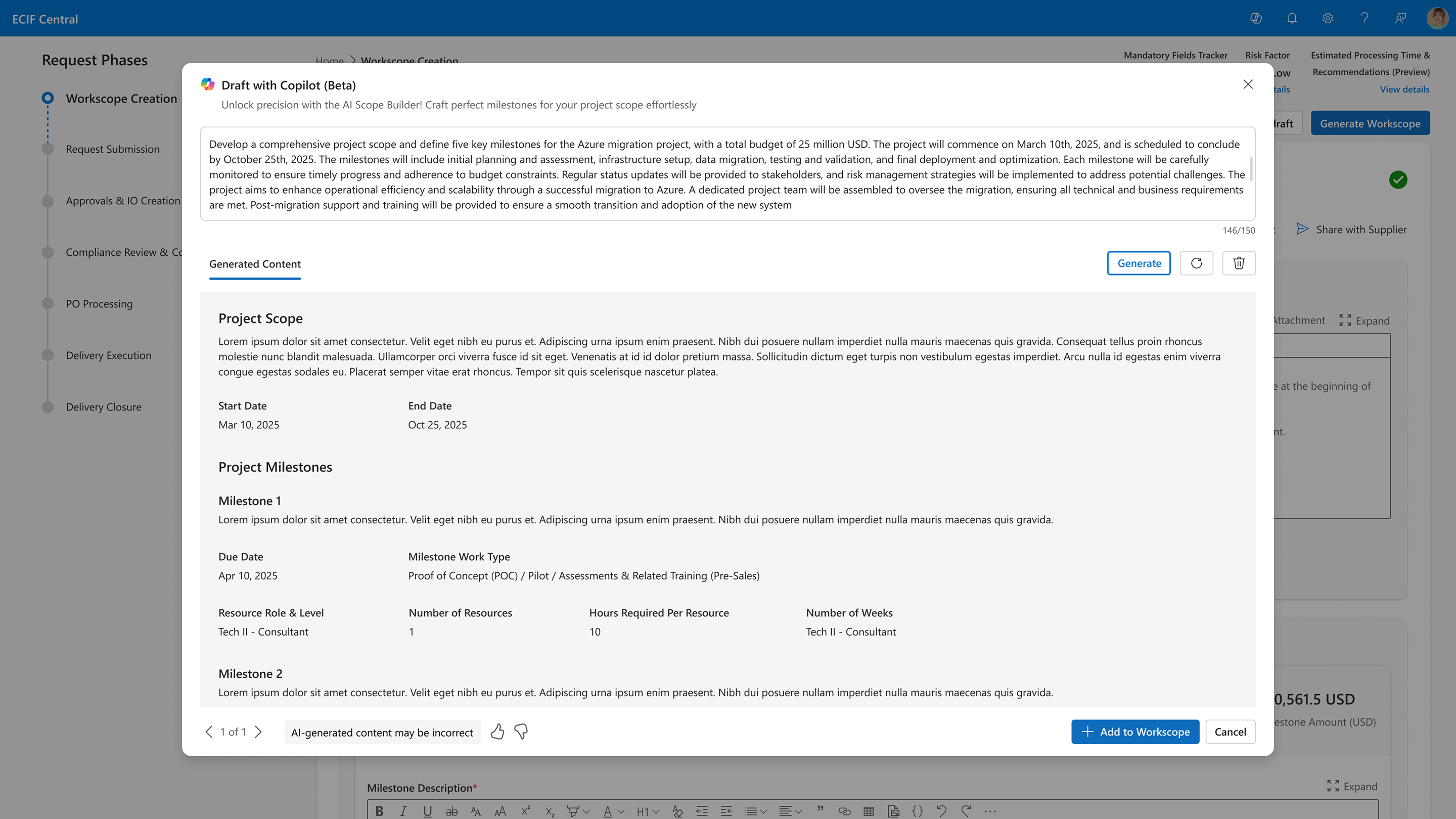 Draft with Copilot 3