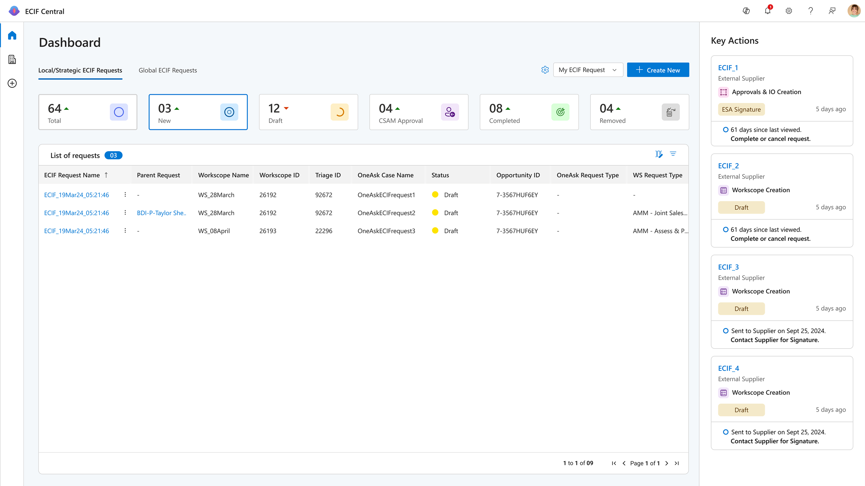 ECIF proposed design 1