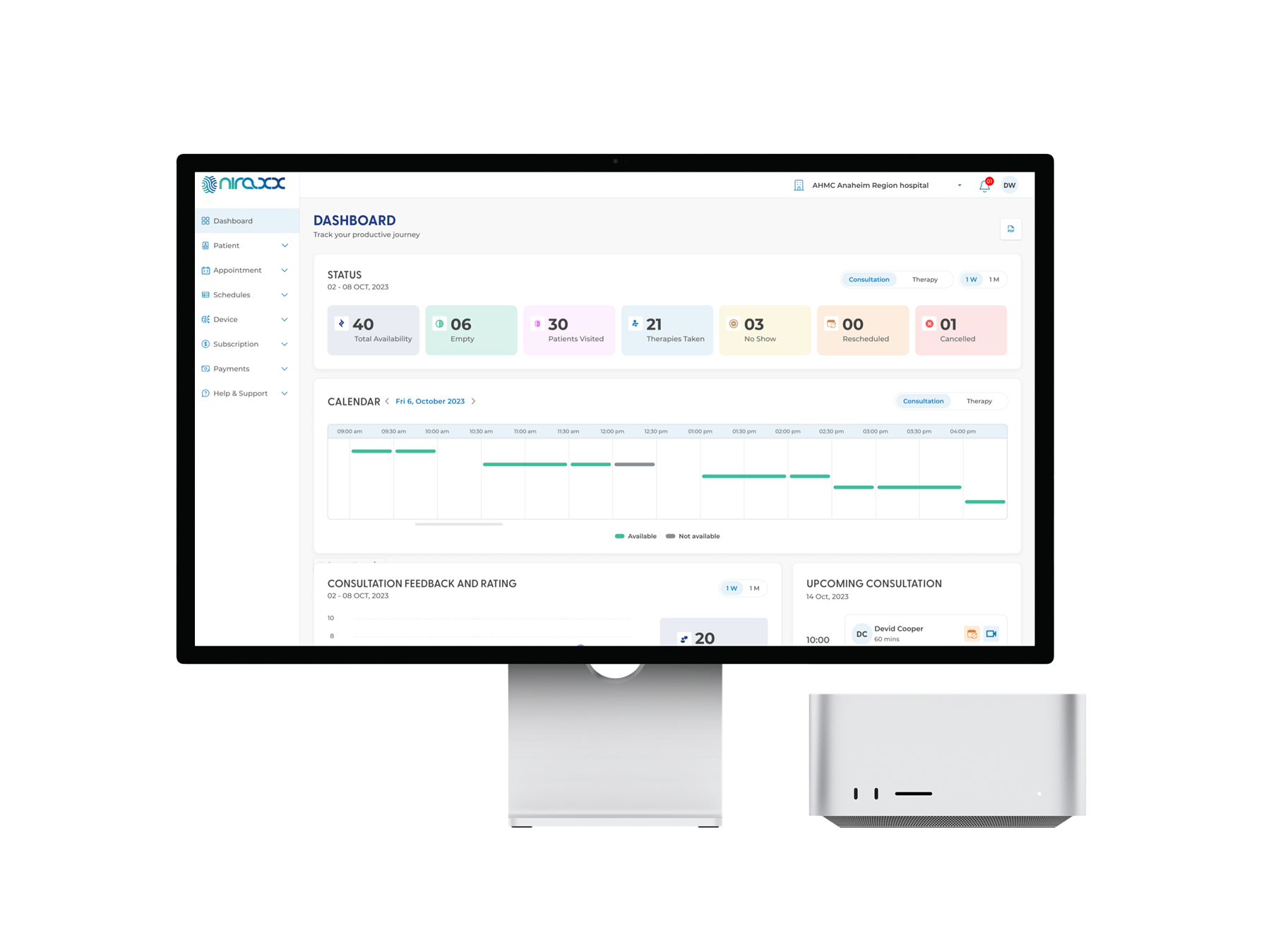 Provider Dashboard Main